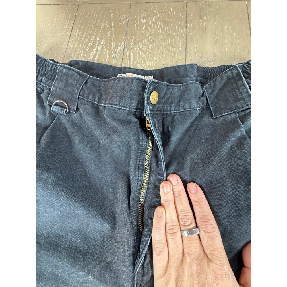 5.11 Tactical Cargo Pants Mens 38x30 Black Utility Work Duty Pants Canvas - Picture 16 of 16